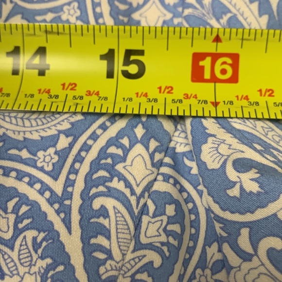 Tabi Vintage Lined Blazer, Pockets, Quality Construction, Pale Blue w White - Picture 11 of 16